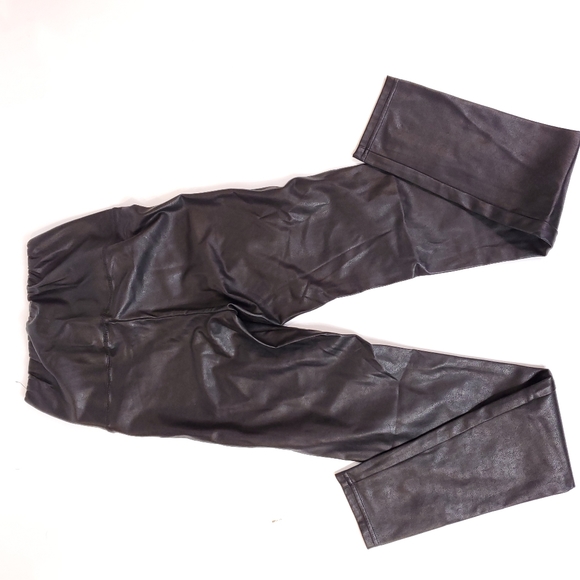 Wilfred Free Black Vegan Leather DARIA Pant Leggings - Picture 7 of 7